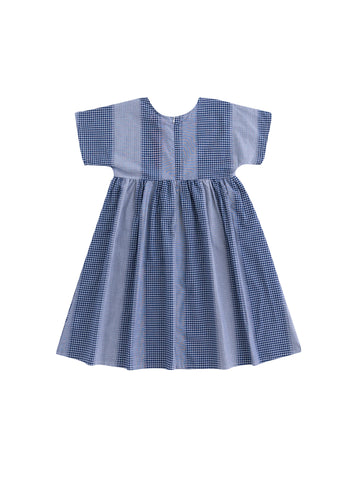 Patchwork Gingham Dress