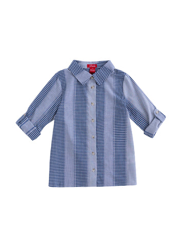 Patchwork Gingham Shirt