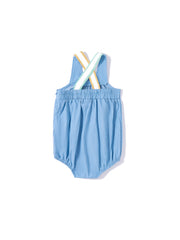 Baby Denim High Cut Romper