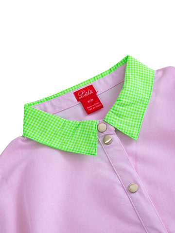 Gingham Design Shirt