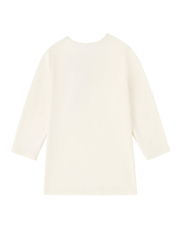 Basic Front Button Long Sleeve T-shirt