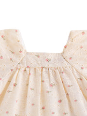 Baby Eyelet Floral Set