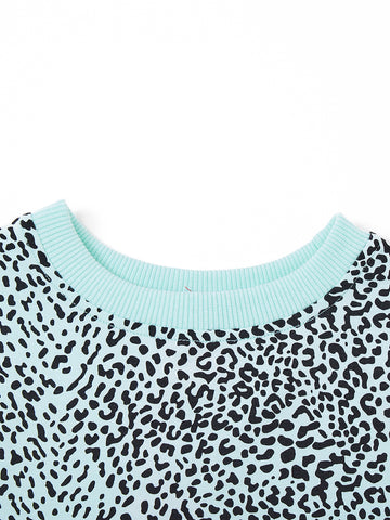 Leopard Print Short Sleeve T-shirt