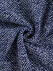 Cardigan Rectangle Mix Sweater