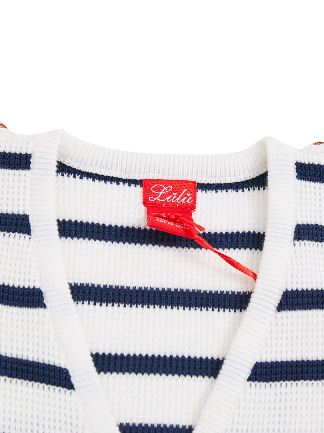 Cardigan Striped Sweater