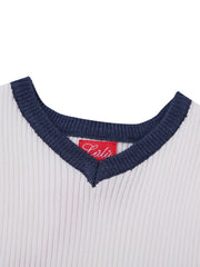 Emblem Short Sleeve Sweater