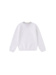 Eyelet Long Sweater