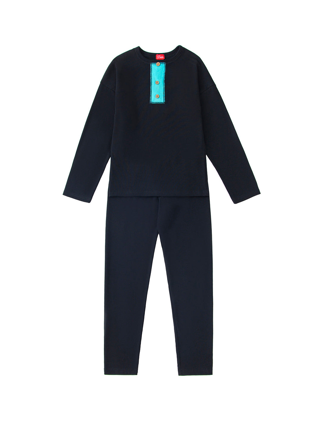 Boys Front Buttons Pajamas