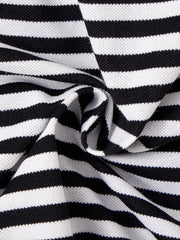 Stripe Top - Black/White