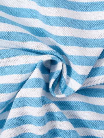 Stripe Top - Blue/White