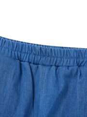 Pantalones cortos de mezclilla - Lt. Blue Denim