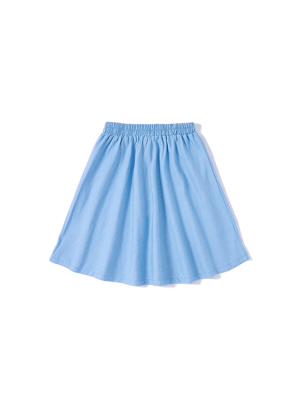 Denim A-line Skirt - Lt. Blue