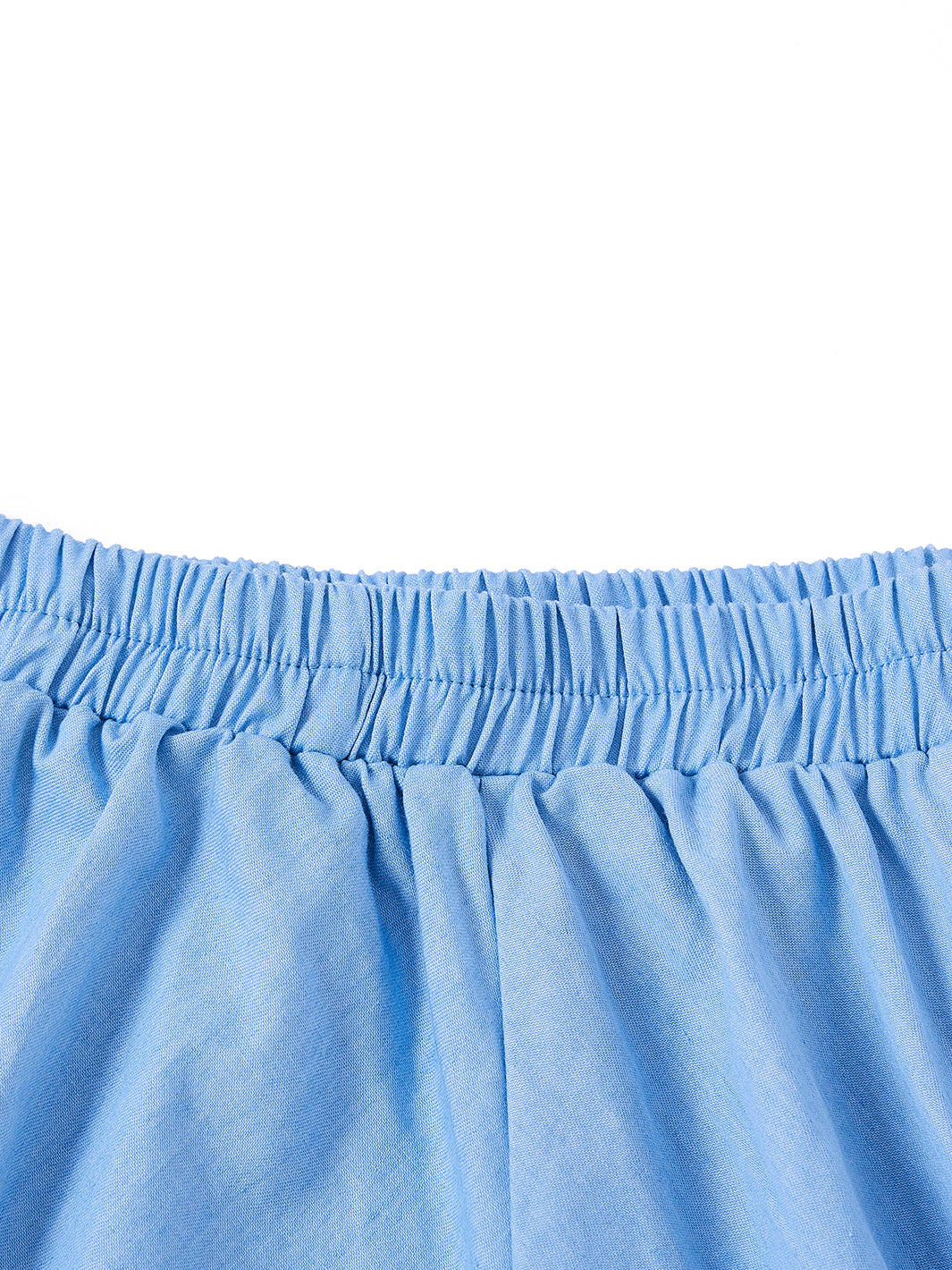 Denim A-line Skirt - Lt. Blue