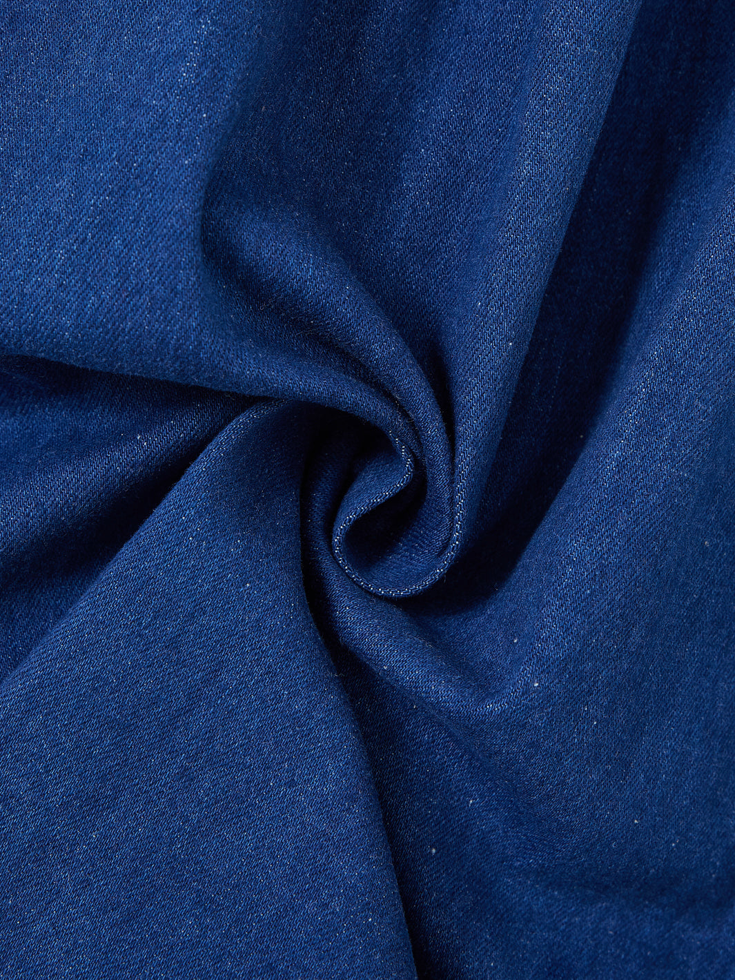 Denim Elastic Yoke Skirt - Blue Denim