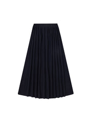 A-line Maxi Length Jersey Skirt