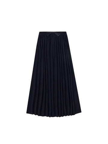 A-line Maxi Length Jersey Skirt