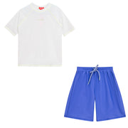 Boys Embroidery Swim set