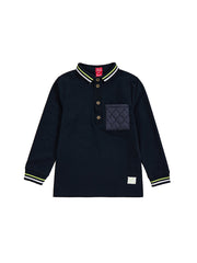 Quilted Pocket Polo