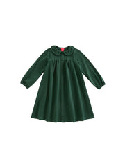 Collar Dress - Dk. Green