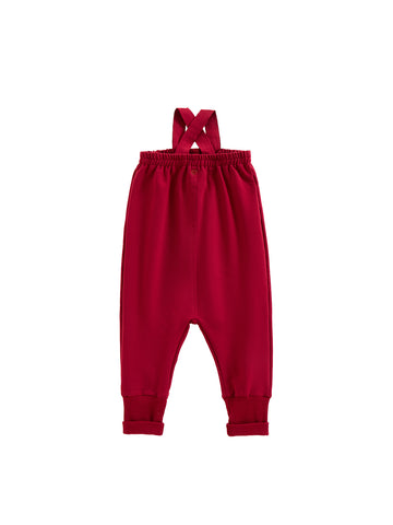 Heart Overall - Maroon