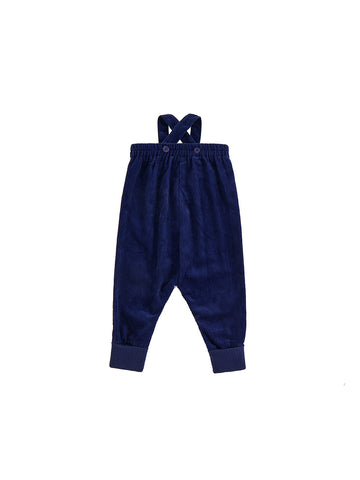 Corduroy Overall - Navy