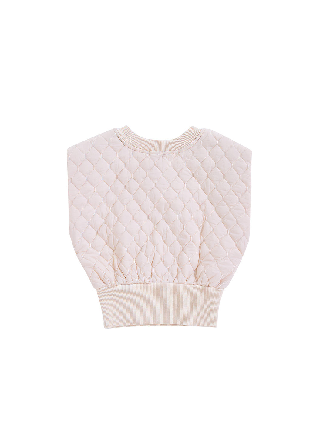 Quilted Vest - Off White