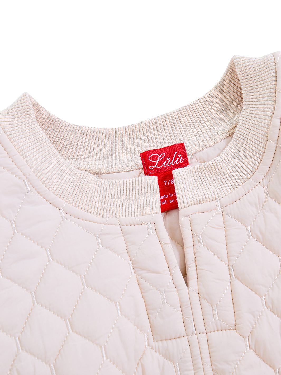 Quilted Vest - Off White