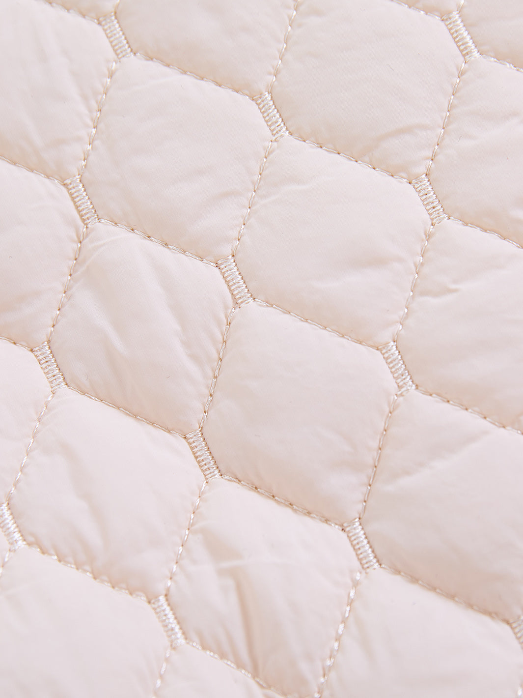 Quilted Vest - Off White