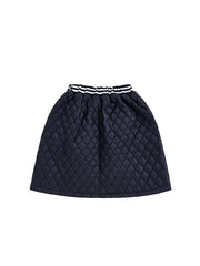 Quilted Skirt - Black