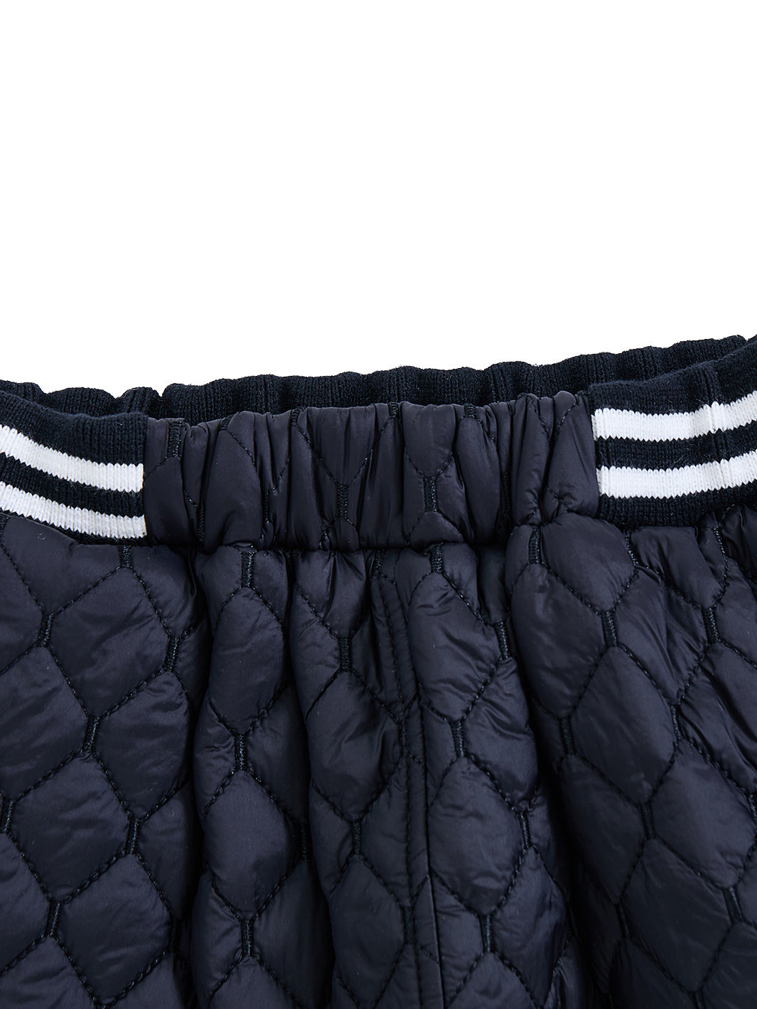 Quilted Skirt - Black