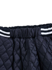 Quilted Skirt - Black