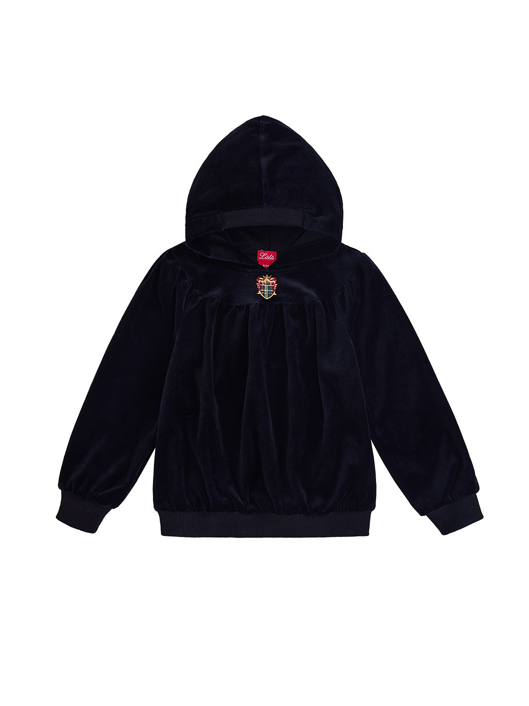 Velour Hooded Top