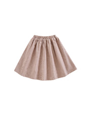 Brushed Mix Skirt - Mauve Mix