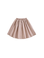 Brushed Mix Skirt - Mauve Mix