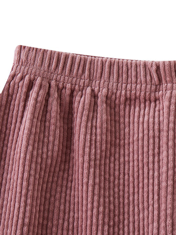 Corduroy Set - Dusty Pink