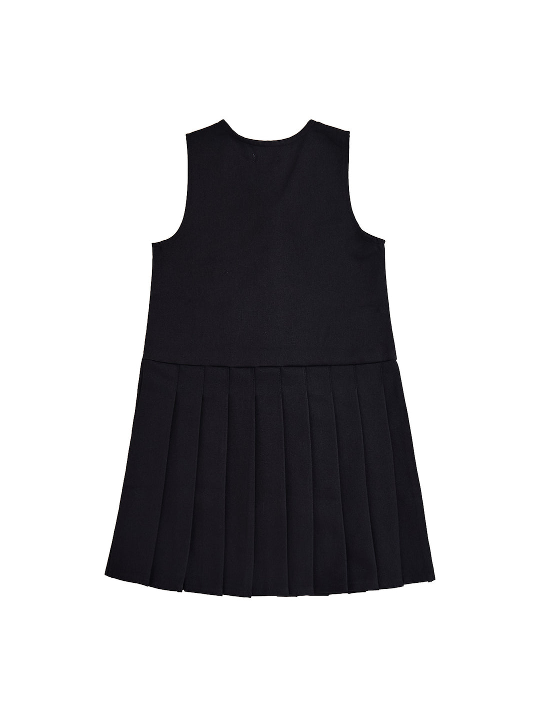 Basic Pleated Jumper - Black