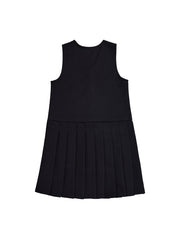 Basic Pleated Jumper - Black