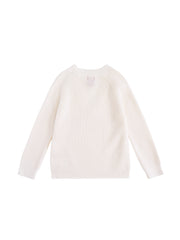 Wrap Sweater - White