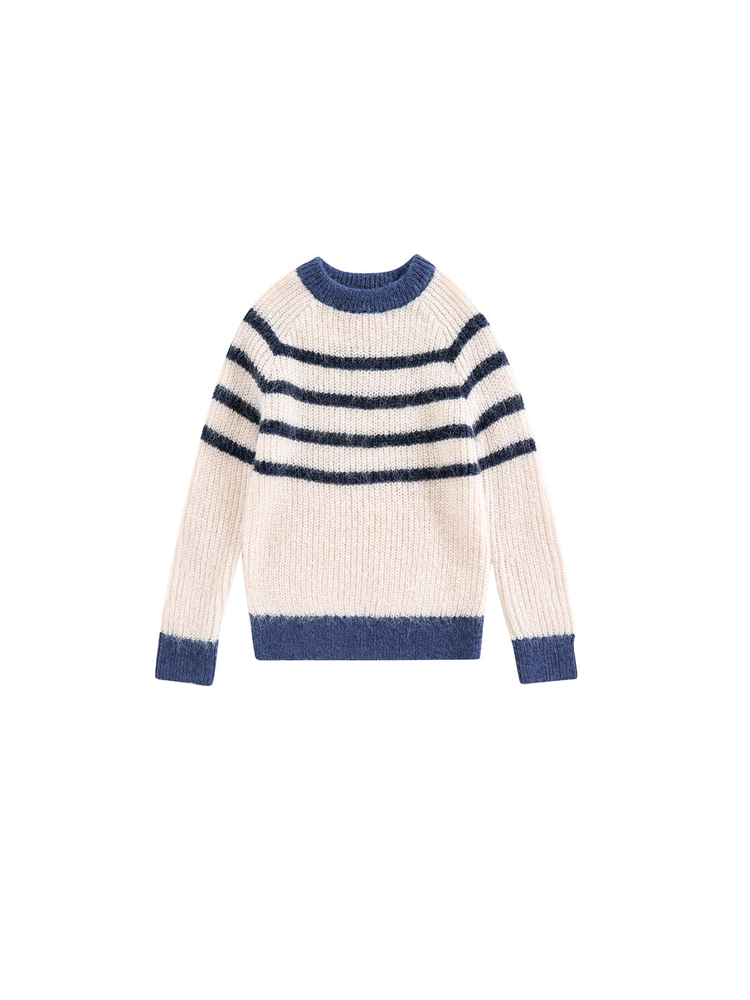 【U LAN】Soft Mix Stripe Knit Soft Knit Stripe Sweater – Lulu Kids Clothing