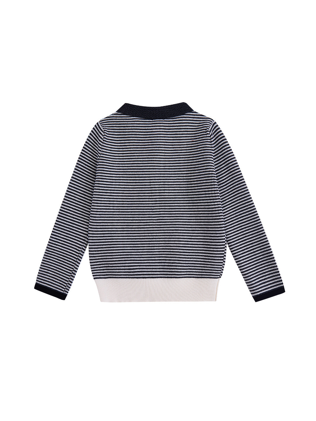 Collar Striped Sweater