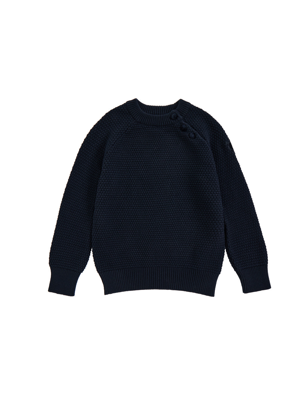 Buttons Sweater - Black