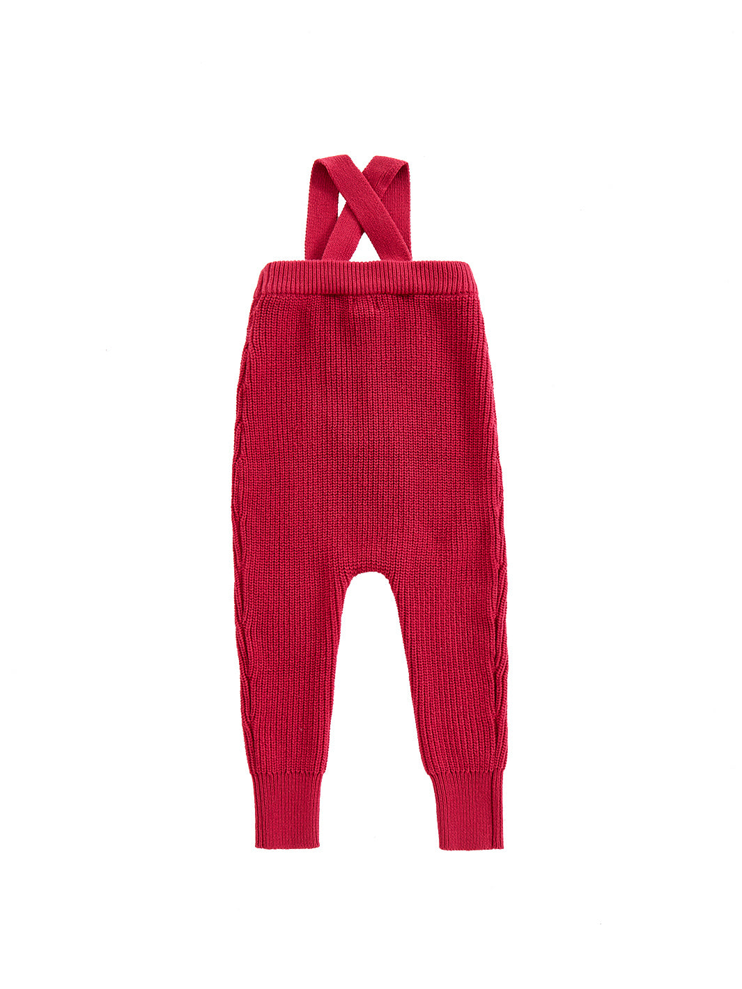 Baby Straps Overall - Cherry