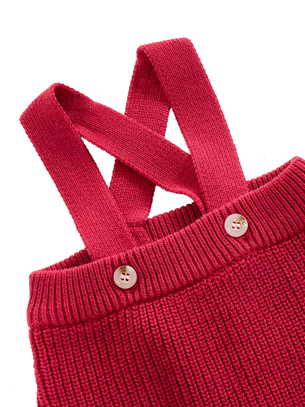 Baby Straps Overall - Cherry