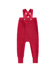 Baby Straps Overall - Cherry