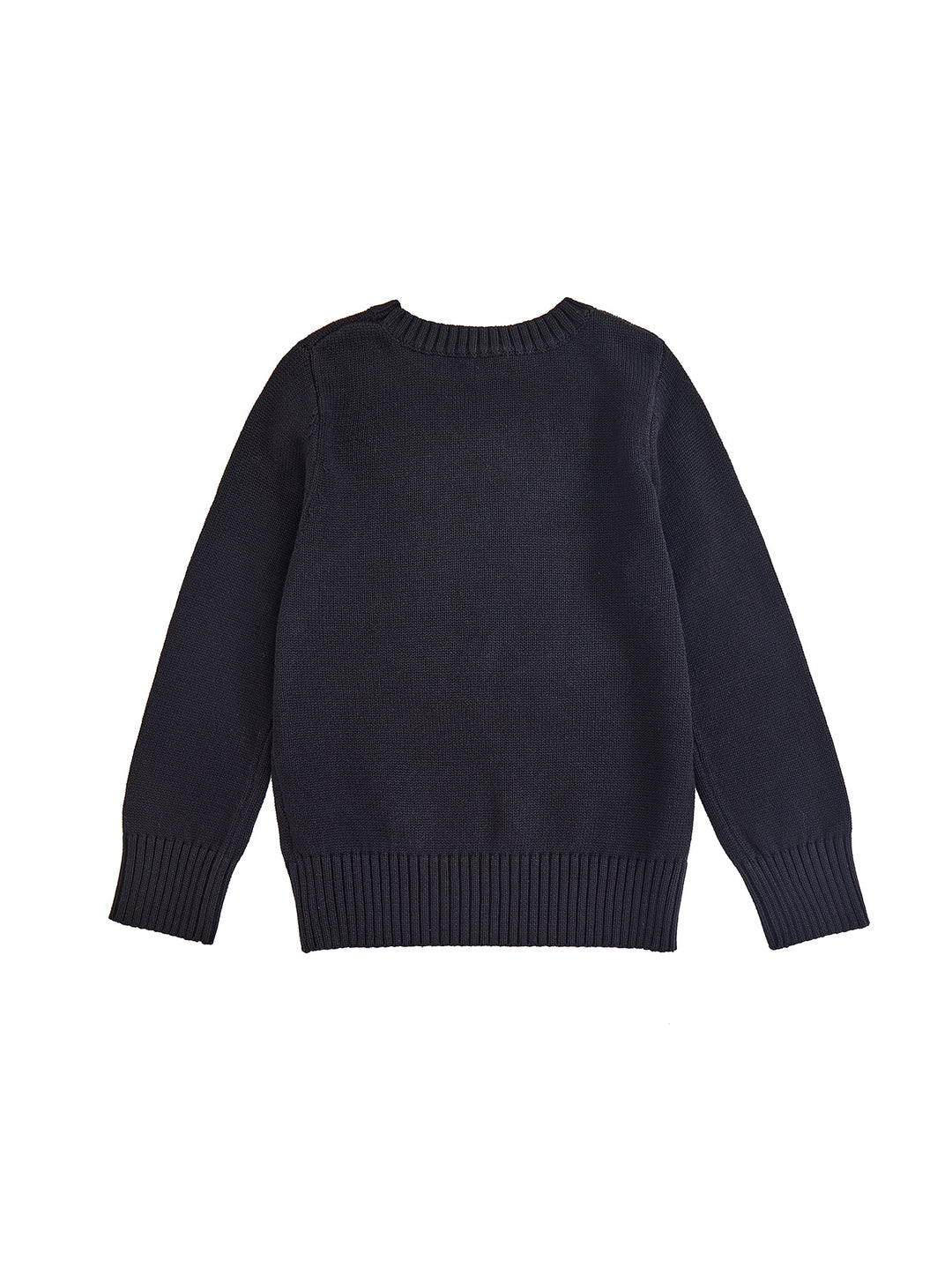 Emblem Sweater - Black/Basil