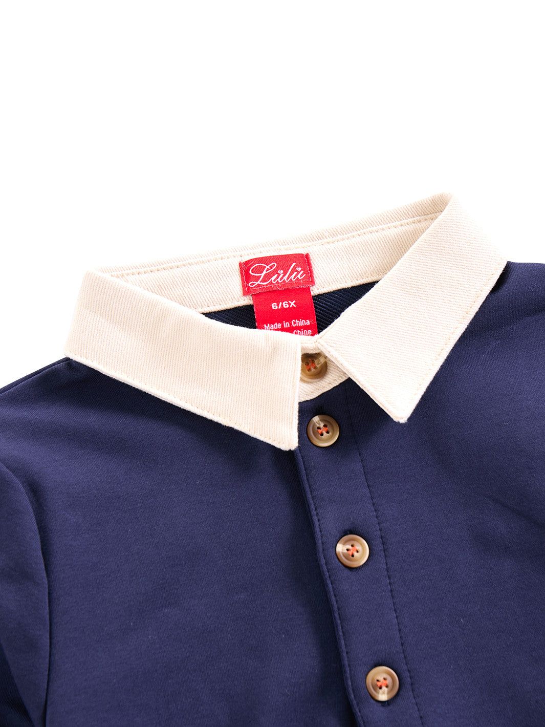 Contrast Collar Polo