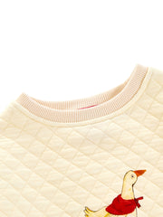 Quilted Bird Top