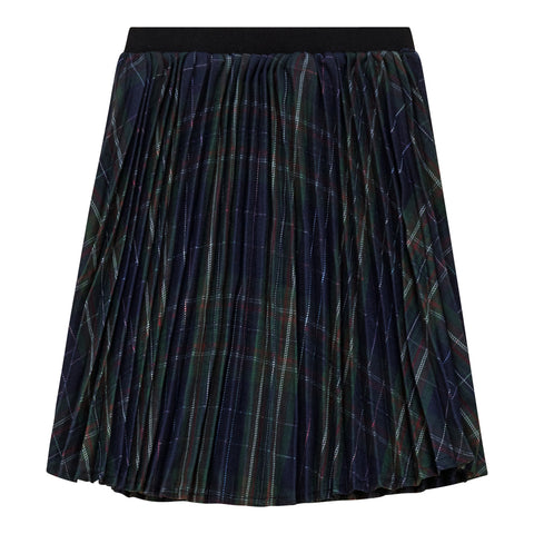 plaid Accordion Pleats