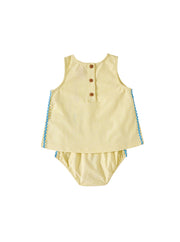 Baby Rickrack Set - yellow