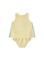 Baby Rickrack Set - yellow